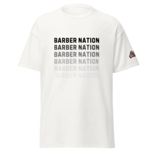 EMPIRE BARBER NATION TEE WHITE
